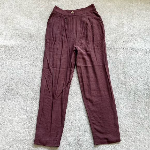 MAJORELLE PANTS SIZE SMALL BEACHY RELAXED MINIMALIST SOPHISTICATED CHIC COMFY - Picture 9 of 9